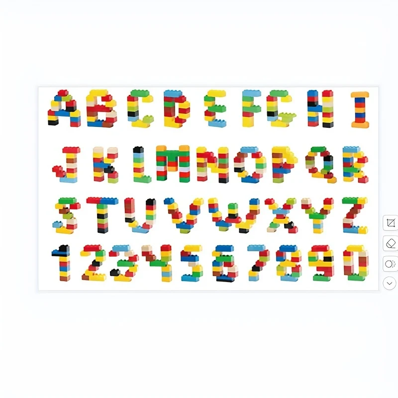 1000 pezzi compatibili fai da te creativi set di giocattoli giocattoli educativi, Halloween/Giorno del Ringraziamento/regalo di Natale