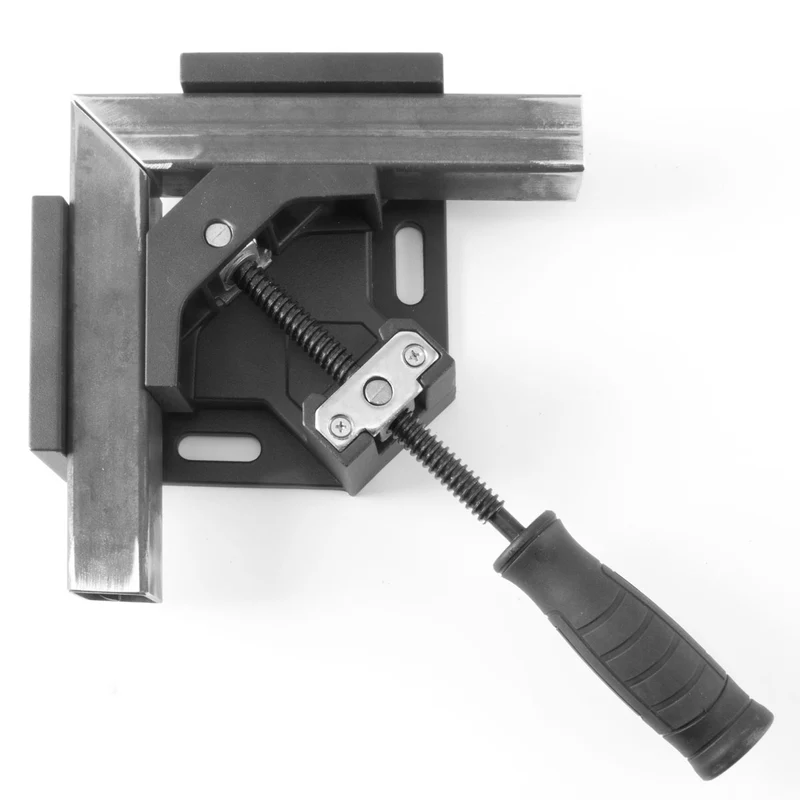 STAHLWERK WK 95-ST Stabile und leichte Winkel-Klemme für Werkstücke aus Metall, Holz und Kunststoff