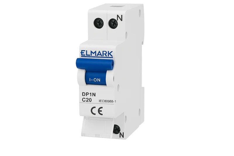 Interruttore Magnetotermico ELMARK 41020C - 20A, 4.5kA, 1 Modulo Curva C