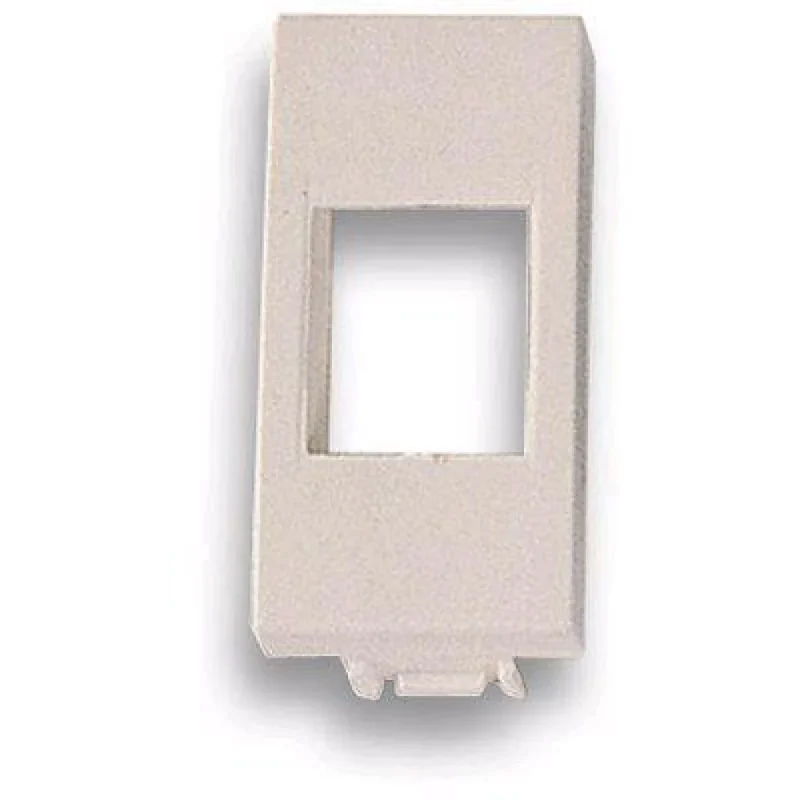 Adattatore Keystone RJ45 UTP/STP per Supporto BTicino Light Bianco