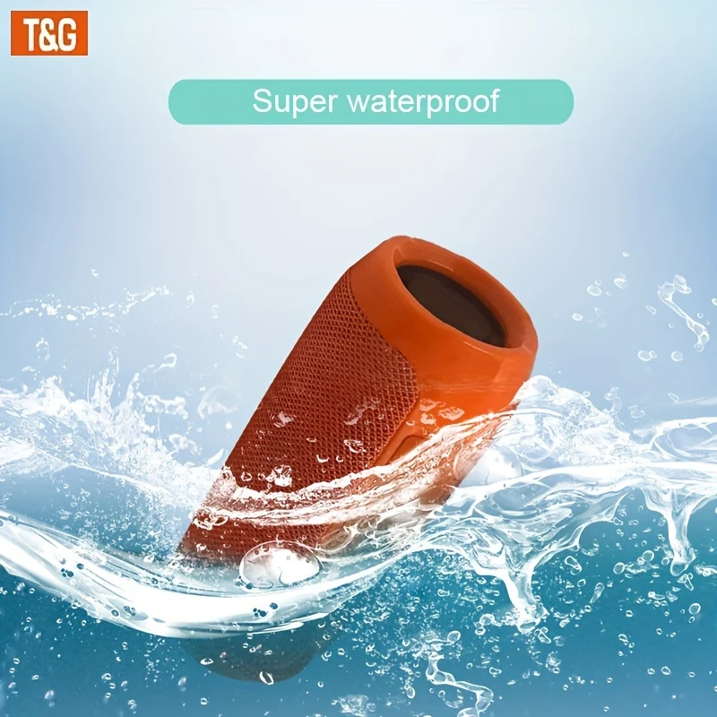Altoparlante Portatile Wireless Con Bassi: Goditi La Musica Ovunque Con Il Cavo Di Ricarica, Il Cavo Aux, FM TF USB Plug-in Card Di T&G!