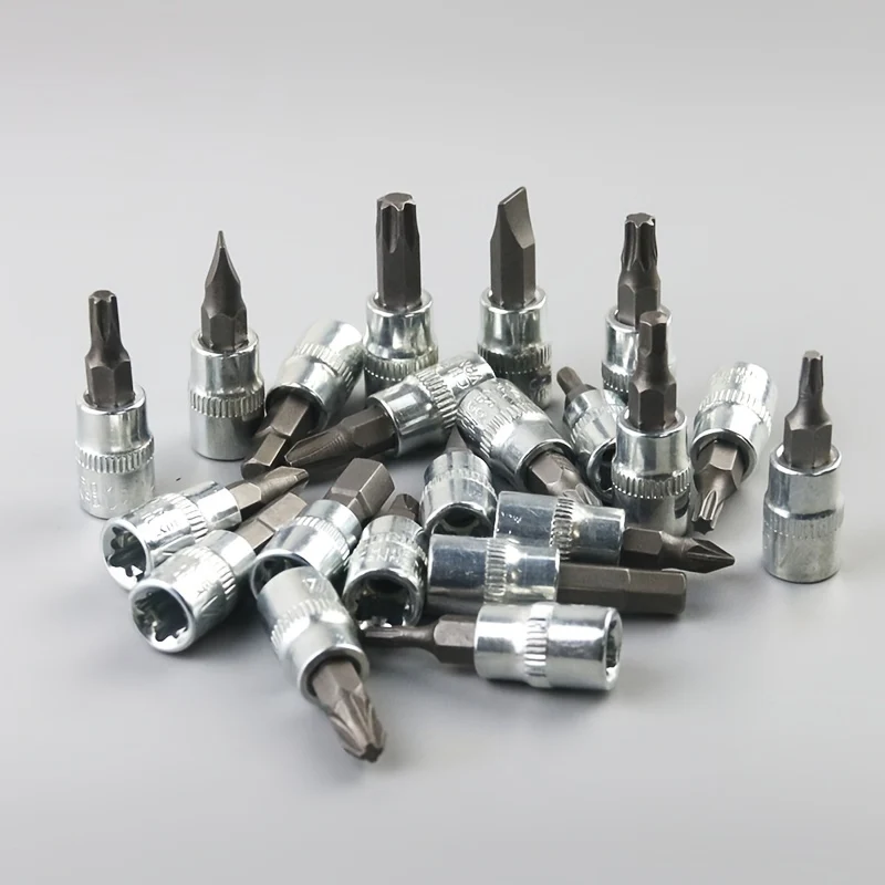 46 pz. Kit di strumenti di riparazione auto, cricchetto chiave dinamometrica cacciavite set di strumenti combo Kit di riparazione auto bicicletta strumento meccanico set di strumenti