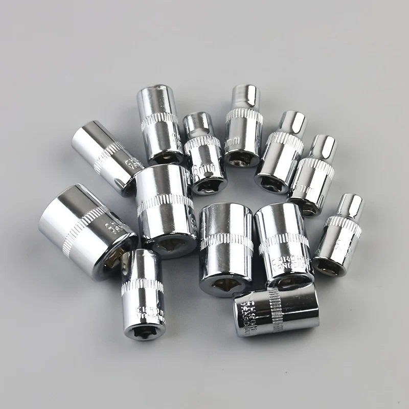 46 pz. Kit di strumenti di riparazione auto, cricchetto chiave dinamometrica cacciavite set di strumenti combo Kit di riparazione auto bicicletta strumento meccanico set di strumenti