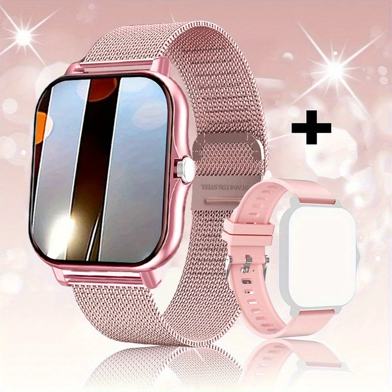 2023 NUOVO Smart Watch 4.65cmPollice Chiamata/Ricezione Wireless Monitoraggio Della Salute Del Sonno Promemoria Sedentario Per Telefoni Android Per Uomini E Donne Regali Per Fidanzati E Fidanzate