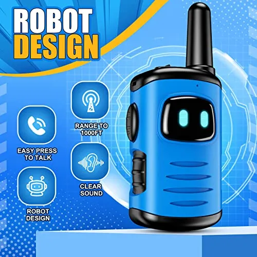 EUCOCO Giochi Bambini, Walkie-Talkie Regalo Bimbo 3-10 Anni Maschio Giocattoli da Esterno