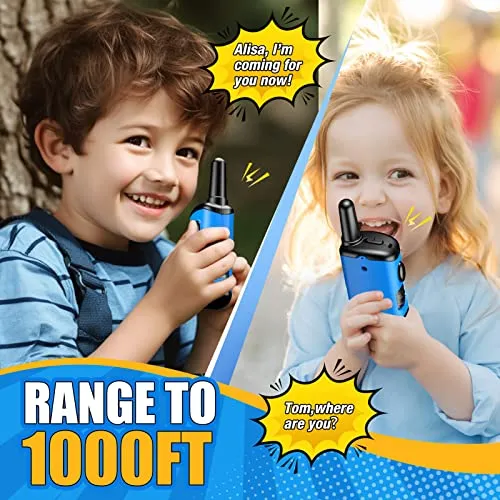EUCOCO Giochi Bambini, Walkie-Talkie Regalo Bimbo 3-10 Anni Maschio Giocattoli da Esterno