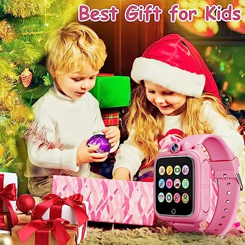 Smartwatch per Bambini, Orologio Intelligente Bambini, Regalo Bambini, Giochi per Bambini, Giocattoli Bambini 14 Giochi, Telecamera, Musicale, Regali di Natale per ragazze e ragazzi dai 2 ai 13 anni