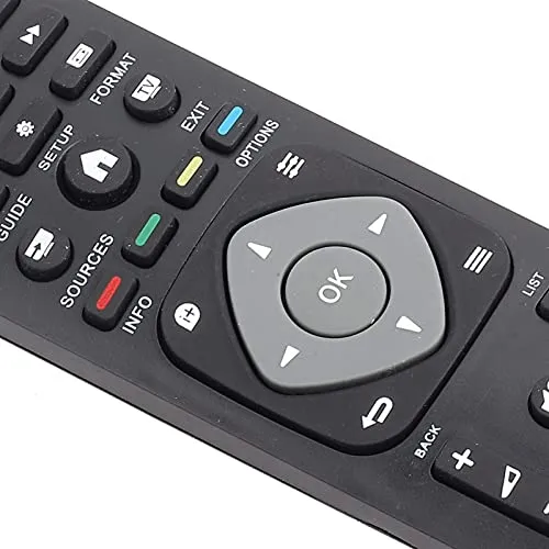 VBESTLIFE Telecomando per Philips Sostituzione Controller Telecomando for Most of Its LCD, LED or Plasma TVs for Philips