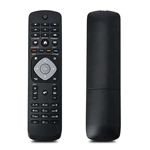 VBESTLIFE Telecomando per Philips Sostituzione Controller Telecomando for Most of Its LCD, LED or Plasma TVs for Philips