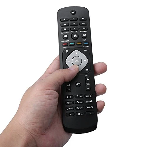VBESTLIFE Telecomando per Philips Sostituzione Controller Telecomando for Most of Its LCD, LED or Plasma TVs for Philips