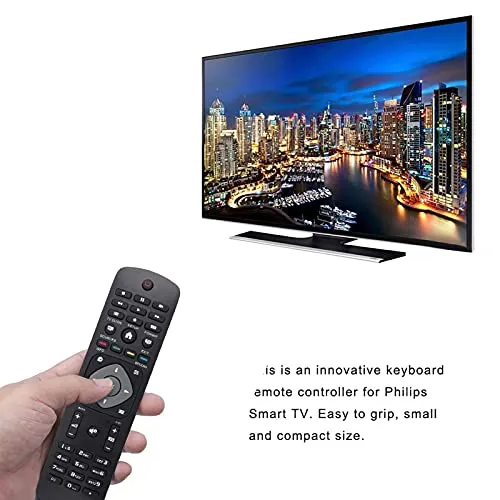 VBESTLIFE Telecomando per Philips Sostituzione Controller Telecomando for Most of Its LCD, LED or Plasma TVs for Philips