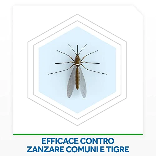 Raid Liquido Elettrico Antizanzare Comuni e Tigre, Inodore, Formato Convenienza, Confezione da 2 Diffusori e 2 Ricariche, 60 Notti