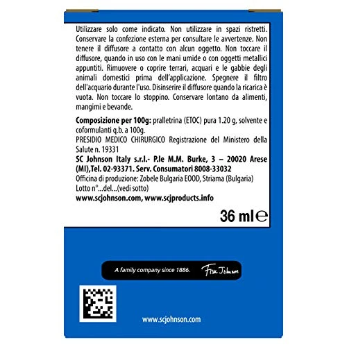 Raid Liquido Elettrico tripla ricarica, efficace contro Zanzare Tigre e Zanzare Comuni 60 Notti, 3 Confezioni da 36 ml