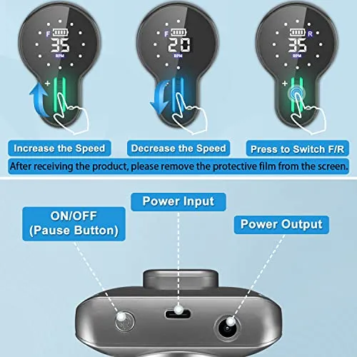ENGERWALL Fresa per Unghie Professionale Ricaricabile Portatile, 35000 RPM Schermo LCD Elettrica per Unghie Kit con 13 Testine Iucidanti e 56 Nastri Abrasivi per Casa e Salone Manicure, Argento Scuro