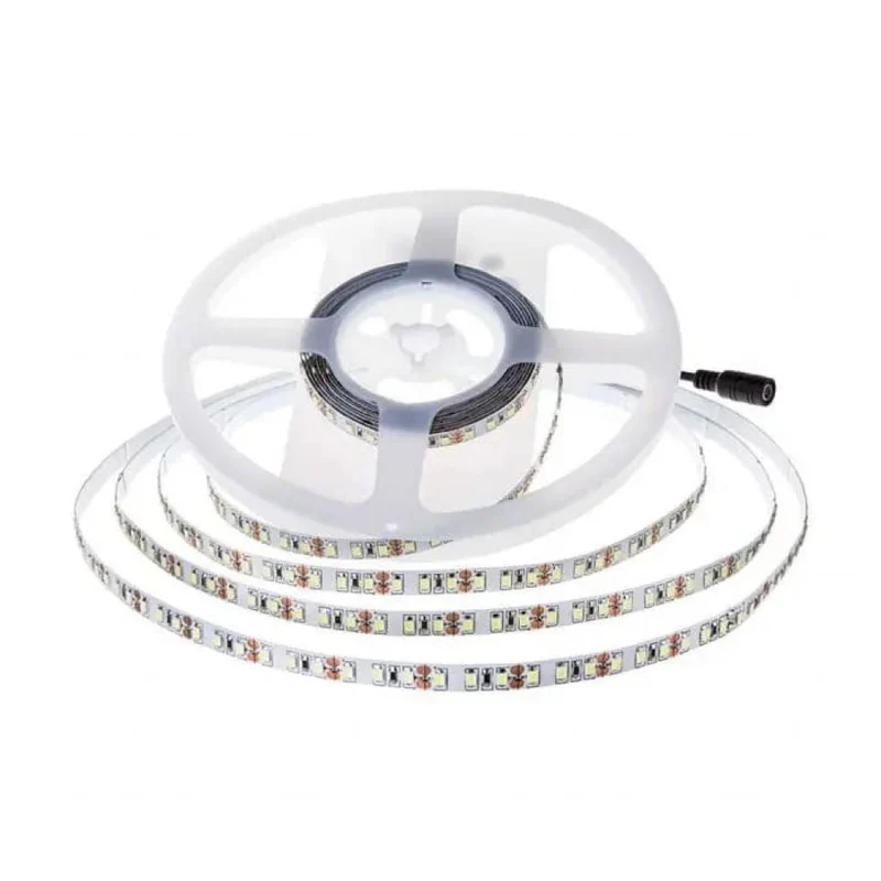 Bobina Striscia LED V-TAC 5 Metri (24V) - Alta Luminosità 120 LED/m - Luce Bianco Naturale 4000K (SKU 212594)