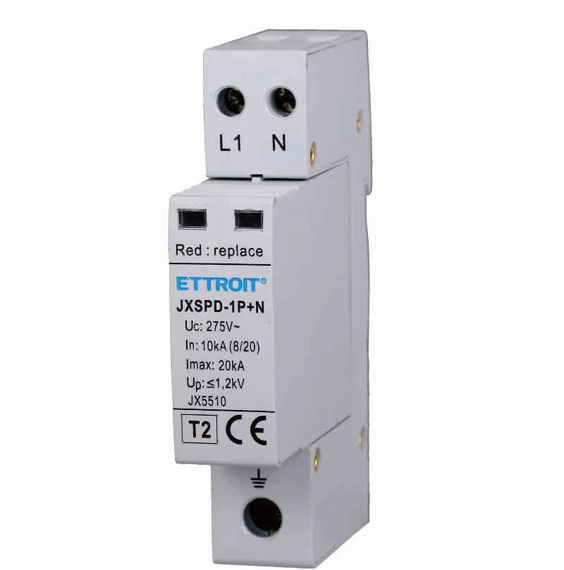 ETTROIT SCARICATORE DI SOVRATENSIONE 1P+N 10KA-20KA T2 | JX5510
