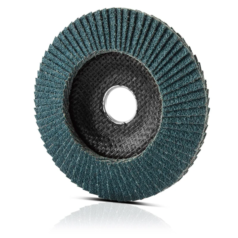 STAHLWERK Fächer- und Lamellenscheibe SW Premium GRIND P120 10er Set 125 x 22,23 mm | 5" x 7/8" Schleifscheiben | Fächerscheiben | Lamellenscheiben für Winkelschleifer zum Schleifen von Stahl, Edelstahl, Aluminium und NE-Metallen