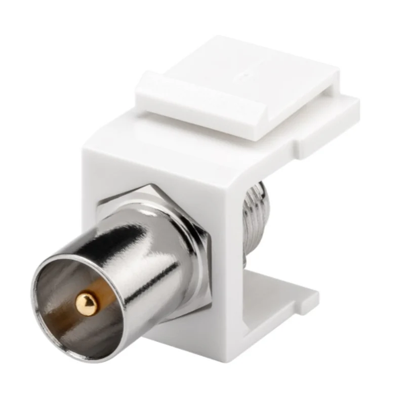 Modulo Keystone SAT Antenna Coassiale Maschio – Bianco