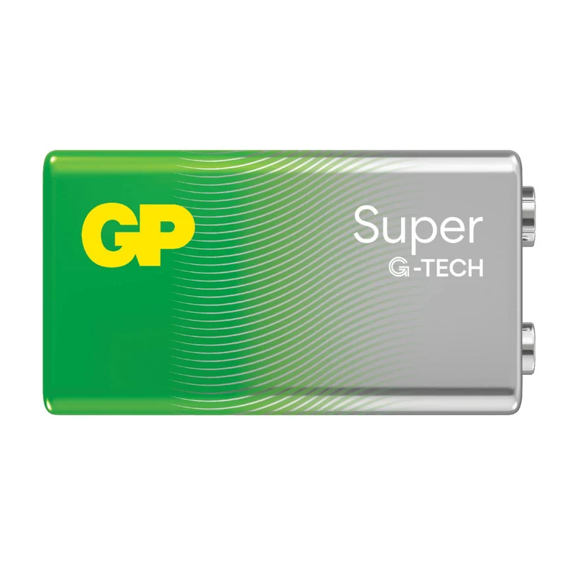 Batteria Alcalina 9V GP Super (6LF22 / MN1604) – Blister 1 Pezzo