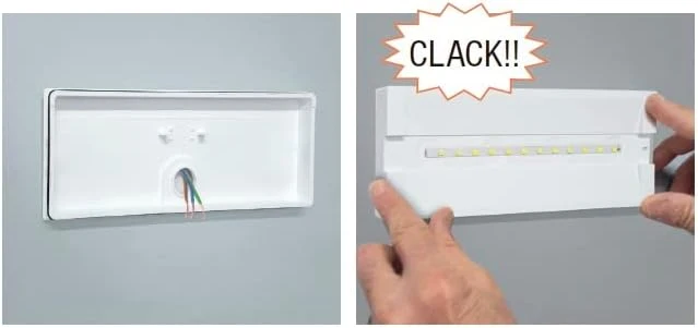 Lampada Emergenza LED ORIONE SE 200lm - Compatta e Moderna A++