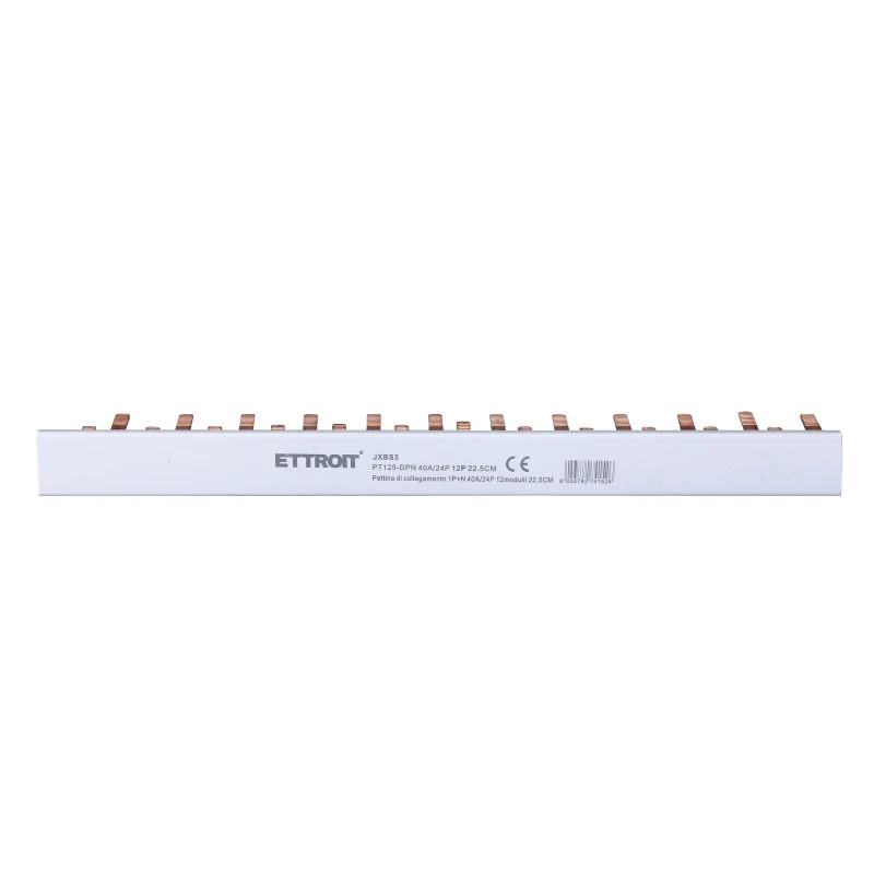 ETTROIT PETTINE DI COLLEGAMENTO 1P+N 40A/24P 12MODULLI 22.5CM | JXBS3