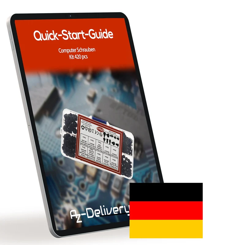 420 Stk PC Schrauben Set – Umfassendes Computer Schrauben Set