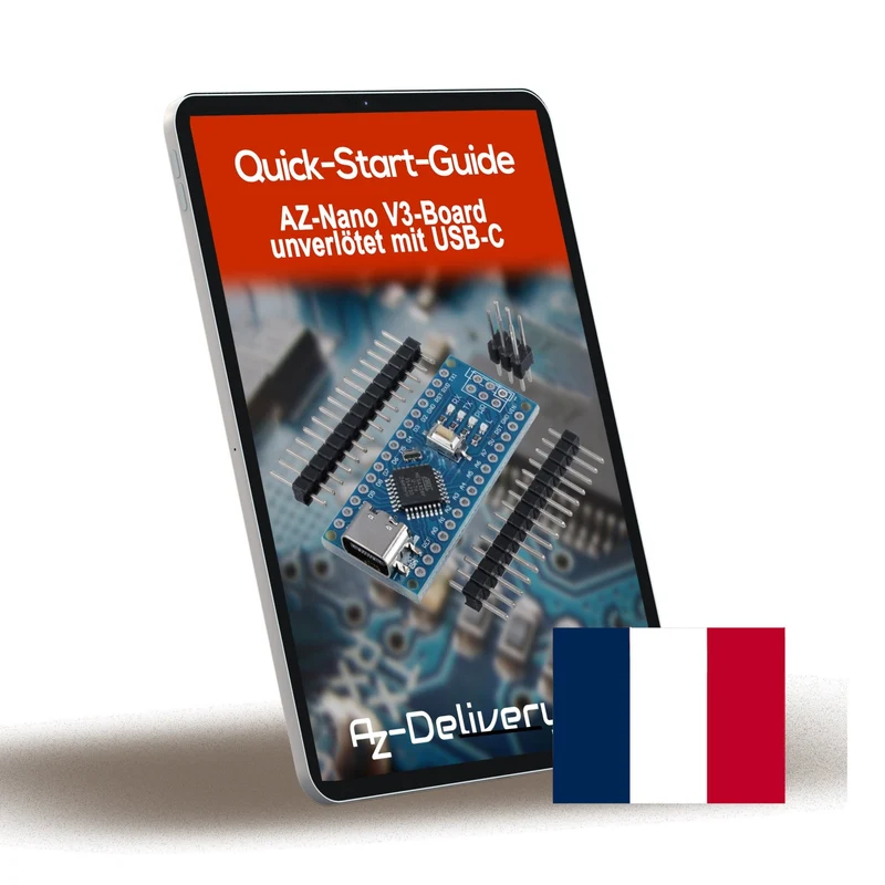 AZ-Nano V3-Board Set mit USB-C Anschluss | Atmega CH340 Chip Atmega328 CH340
