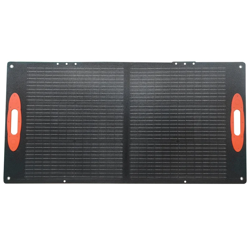 Portable solar panel with EFTE coating Foldable solar panel with USB/Type-C/DC connection Solar bag IP67 Waterproof Camping solar panel