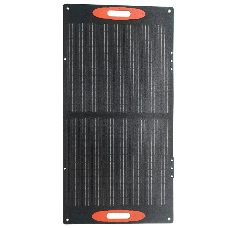 Portable solar panel with EFTE coating Foldable solar panel with USB/Type-C/DC connection Solar bag IP67 Waterproof Camping solar panel