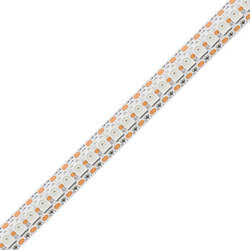 WS2812B 144 LEDs/m 144 Pixels/m LED Strip RGB adressierbarer LED Streifen mit 5050 SMD LEDs IP20 Weiß nicht Wasserdicht