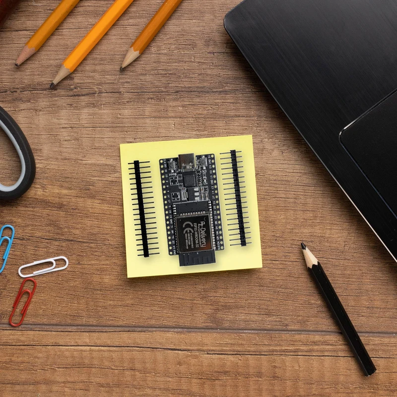 ESP32 Board Dev Kit C V4 NodeMCU WLAN WiFi Development Board unsoldered with USB-C connection compatible with Arduino