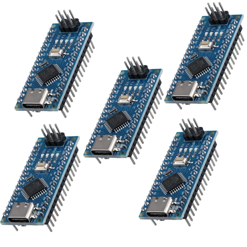 AZ-Nano V3-Board mit USB-C Anschluss mit Atmega328 CH340 fertig verlötete, verbesserte Version