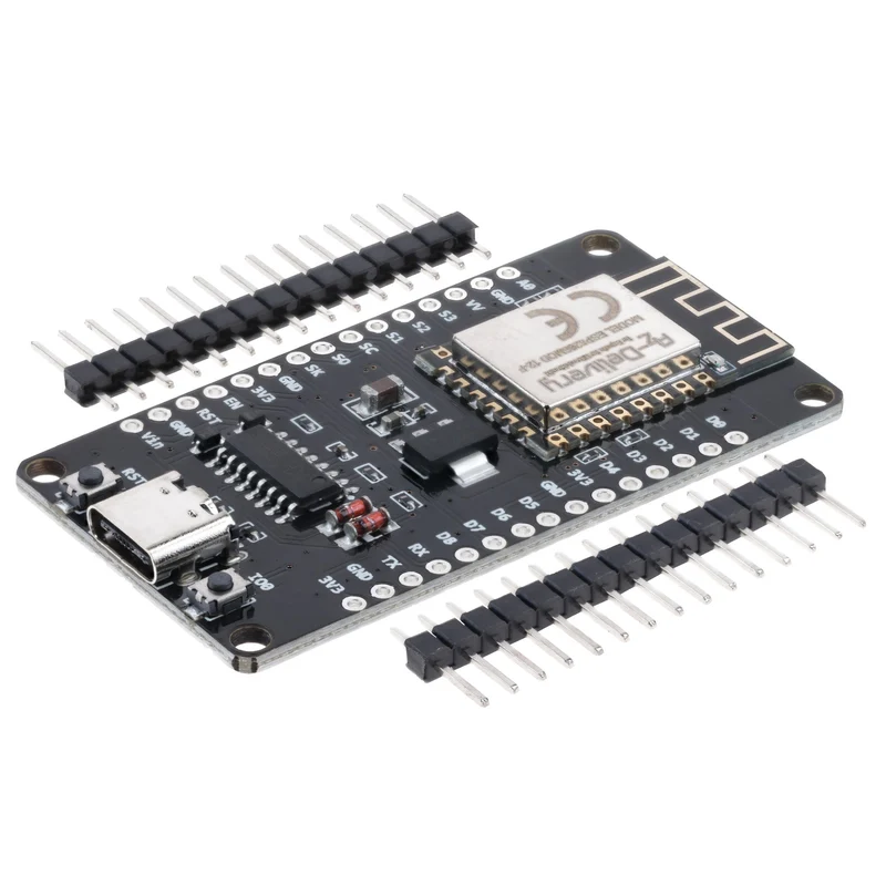 NodeMCU Lolin V3 Module ESP8266 ESP-12F WiFi with USB-C connector WiFi Development Board with CH340 unsoldered compatible with Arduino