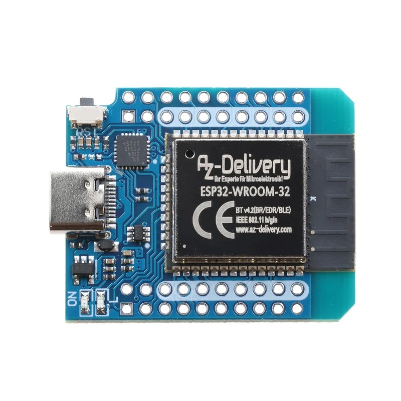 ESP32 D1 Mini NodeMCU WiFi module ESP 32 Bluetooth Internet development board with USB-C connection compatible with Arduino and compatible with Wemos D1 Mini