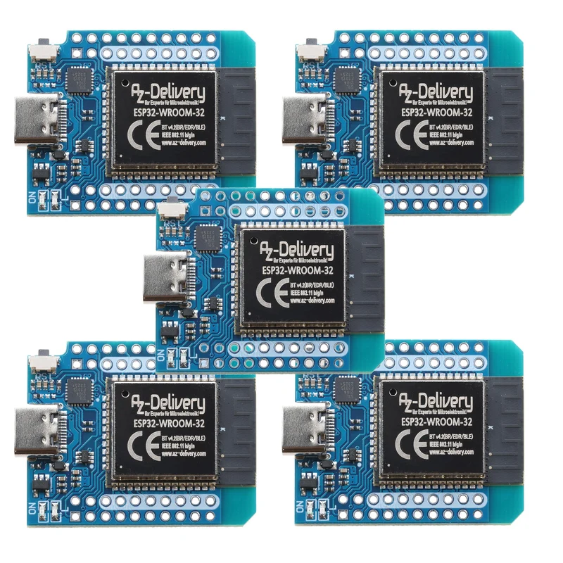 ESP32 D1 Mini NodeMCU WiFi module ESP 32 Bluetooth Internet development board with USB-C connection compatible with Arduino and compatible with Wemos D1 Mini