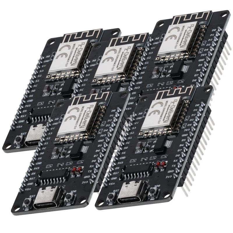 NodeMCU Lolin V3 Module ESP8266 ESP-12F WiFi with USB-C connector WiFi Development Board with CH340 compatible with Arduino