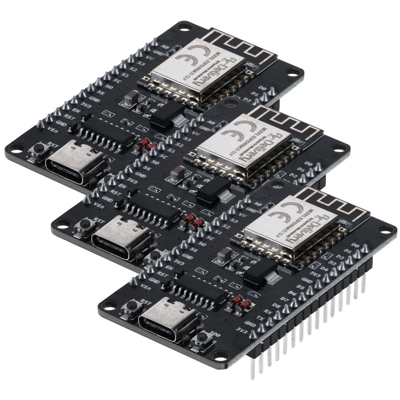 NodeMCU Lolin V3 Module ESP8266 ESP-12F WiFi with USB-C connector WiFi Development Board with CH340 compatible with Arduino
