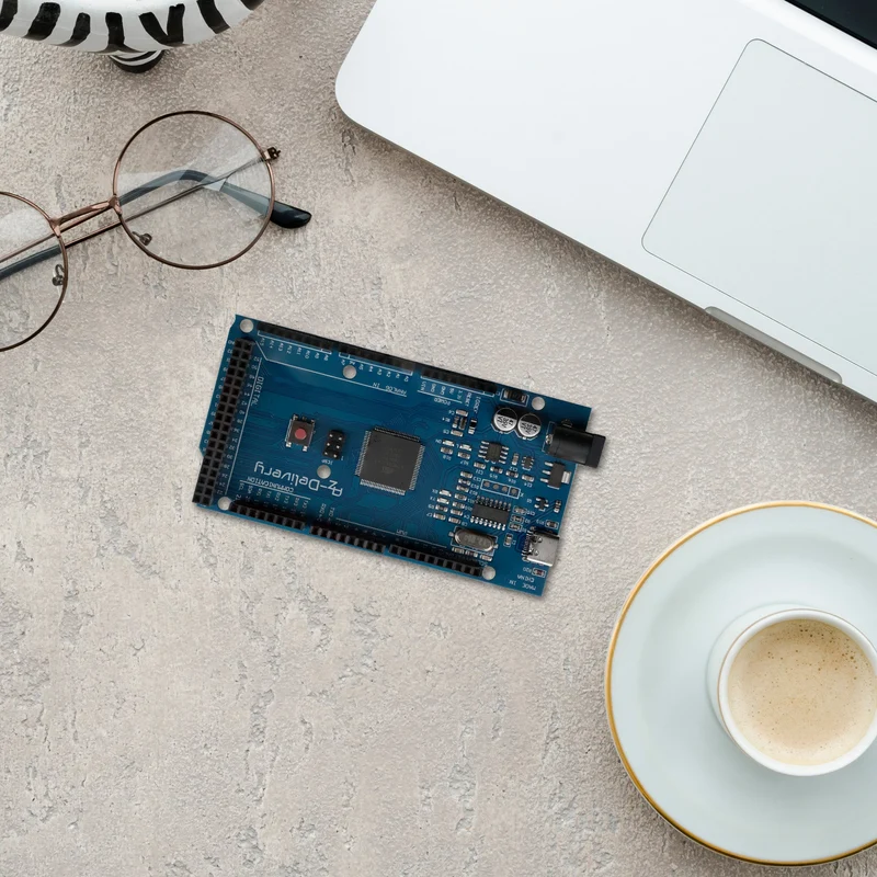 AZ-MEGA2560-Board Mikrokontroller mit USB-C Anschluss Entwicklungsboard kompatibel mit Arduino