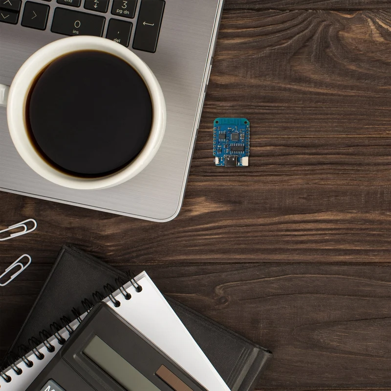 D1 Mini V4 NodeMCU ESP8266EX WLAN module with USB-C connection compatible with Arduino