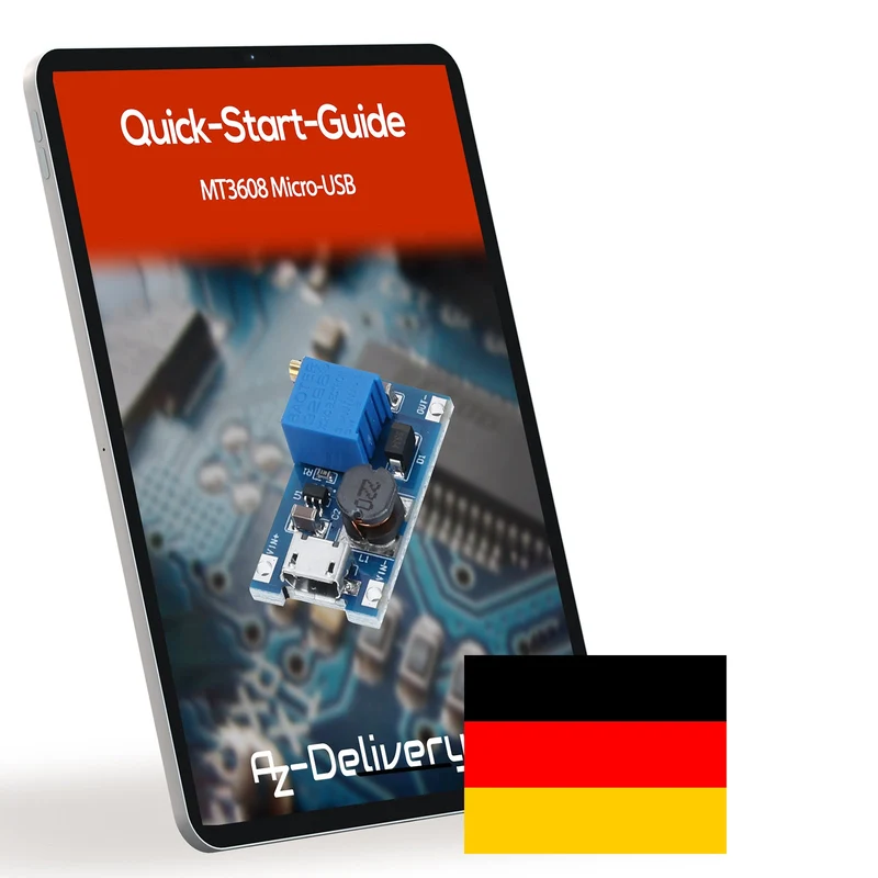 2A DC-DC Boost Step-Up Wandler, MicroUSB – Universeller Spannungsregler, 2V-24V zu 5V-28V, für MT3608