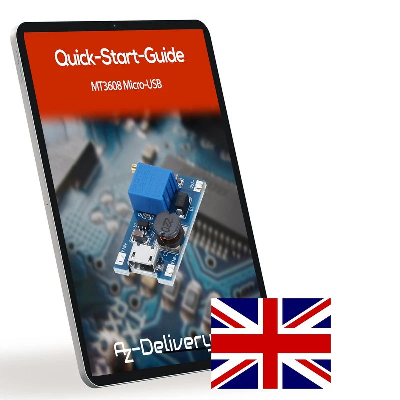 2A DC-DC Boost Step-Up Wandler, MicroUSB – Universeller Spannungsregler, 2V-24V zu 5V-28V, für MT3608