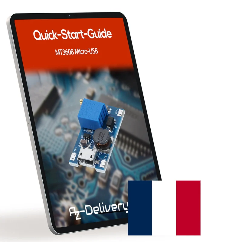 2A DC-DC Boost Step-Up Wandler, MicroUSB – Universeller Spannungsregler, 2V-24V zu 5V-28V, für MT3608