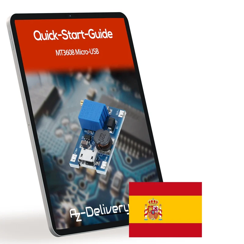 2A DC-DC Boost Step-Up Wandler, MicroUSB – Universeller Spannungsregler, 2V-24V zu 5V-28V, für MT3608