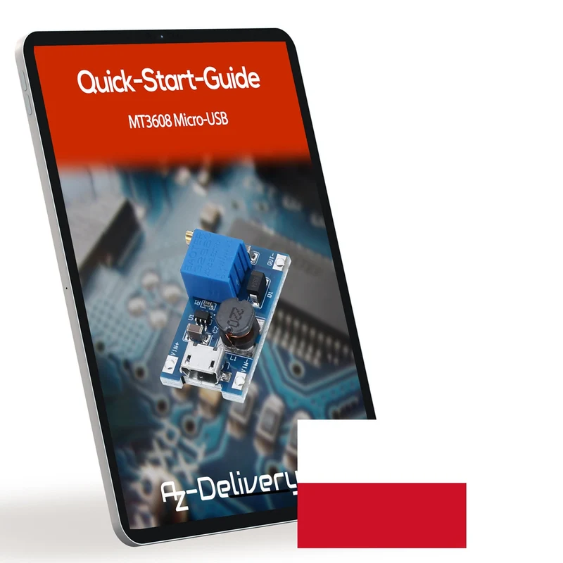 2A DC-DC Boost Step-Up Wandler, MicroUSB – Universeller Spannungsregler, 2V-24V zu 5V-28V, für MT3608
