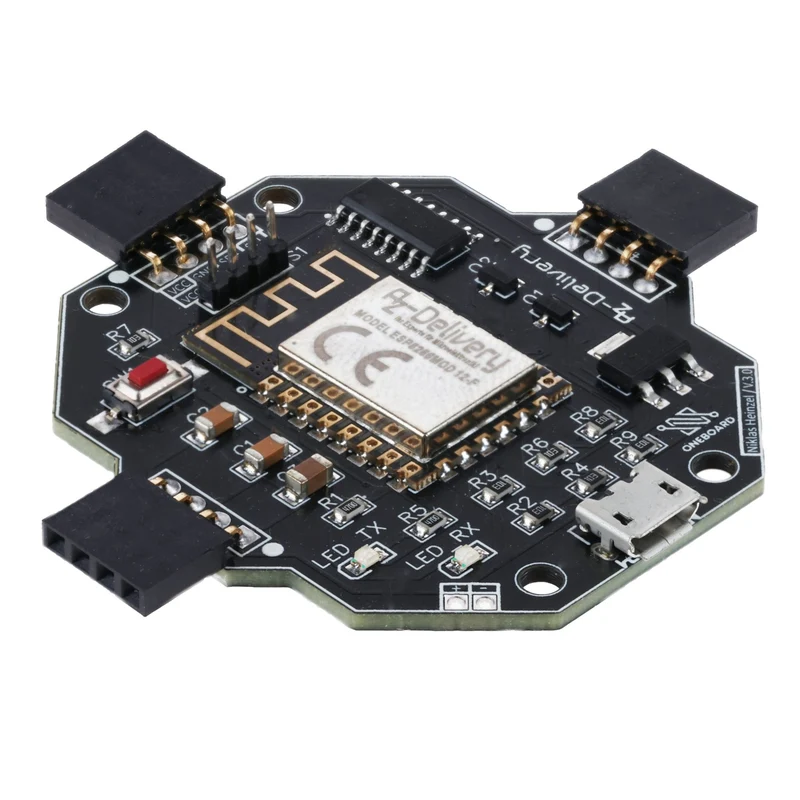 AZ-ONEBoard development board including extension boards