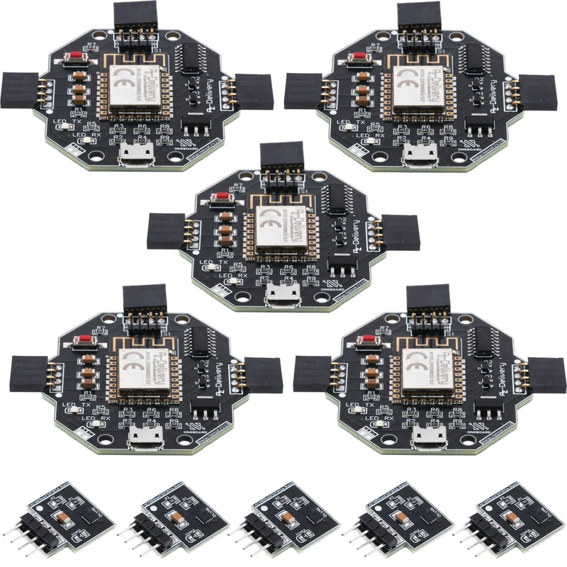 AZ-ONEBoard development board including extension boards