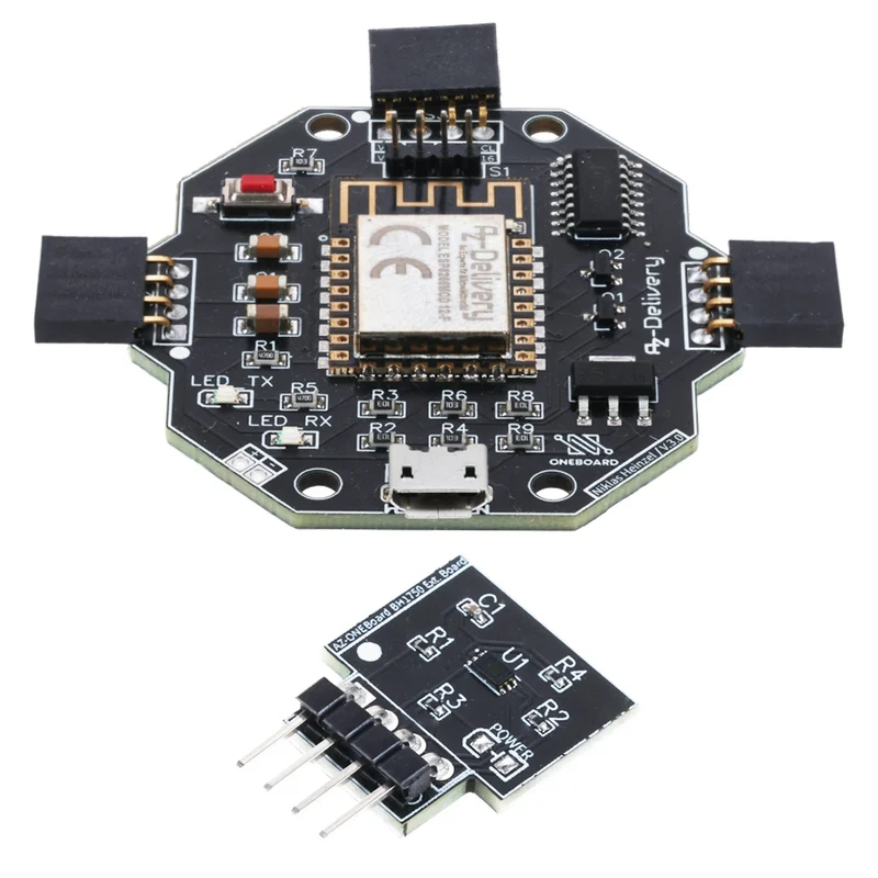 AZ-ONEBoard development board including extension boards