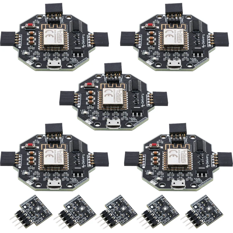 AZ-ONEBoard development board including extension boards