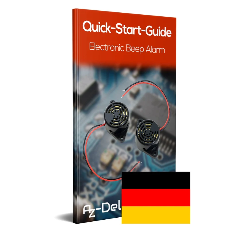 Buzzer elektronischer Signalton Alarm DC3-24V 95dB mit kontinuierlichem Signalton