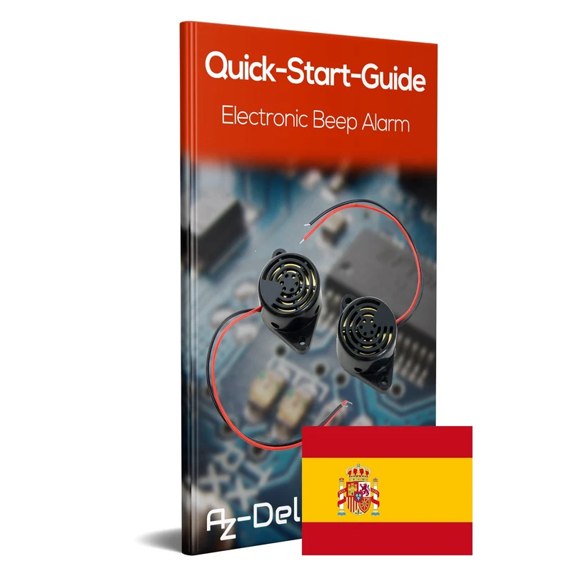 Buzzer elektronischer Signalton Alarm DC3-24V 95dB mit kontinuierlichem Signalton